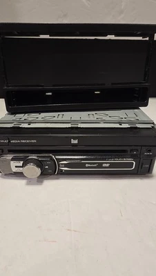 Dual XDVD176BT DVD Media Receiver 7in Touch LCD Bluetooth Single DIN AUX USB - Image 1 of 4