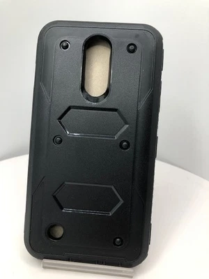 Capa preta à prova de choque para LG K8 (2017 |LV3/MS210 ARISTO) - Imagem 1 de 3