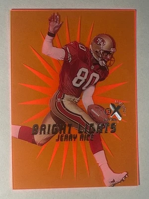 Skybox EX Century Bright Lights Orange #12 Jerry Rice 1999  Foto 1 de 2