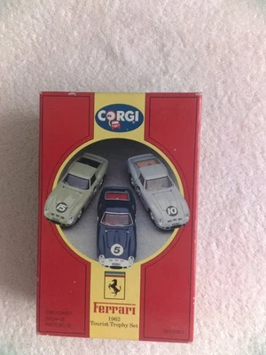 1:43 Corgi  Ferrari 250GTO Tourists Trophy 3 car set 1962 - Image 1 of 4