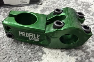 Profile Racing BMX Push Stem 58mm 1-1/8" Green Mulville - Picture 1 of 8