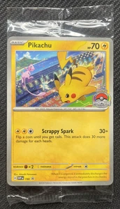 Pikachu World Championship Pokemon Scarlet & Violet SVP 190 Factory Sealed Promo - Picture 1 of 2
