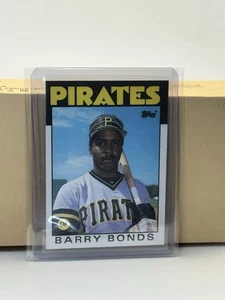 Tarjeta de béisbol 1986 Topps intercambiada #11T Barry Bonds novato - Imagen 1 de 2