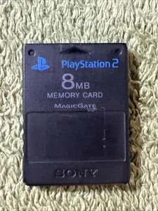 Sony Playstation 2 PS2 Oficial OEM MagicGate 8 MB Tarjeta de Memoria Genuina SCPH-10020 - Imagen 1 de 3
