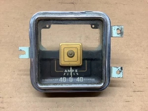 1949 -1950 DODGE WAYFARER 1277521 Amp Gauge Only needs Temp used oem - Picture 1 of 3