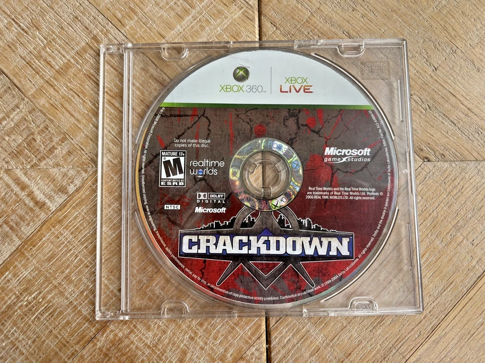Crackdown - Xbox 360 Euro Ver PAL DISC - Image 1 of 1