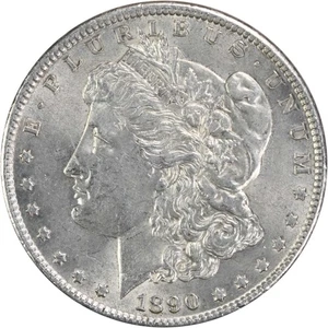 1890 Morgan Silber Dollar vz ungeprüft #920 - Bild 1 von 2