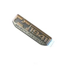 663191283 OEM Bonnet Hood Emblem Gold Black Fairlady Z Z32 300zx