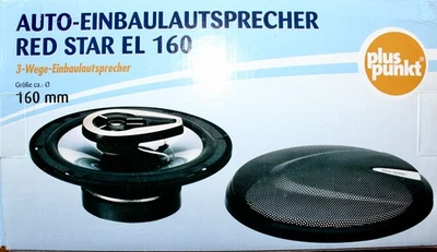 Auto - Einbaulautsprecher RED STAR EL. 160 3 Wege Einbaulautsprecher - Bild 1 von 4