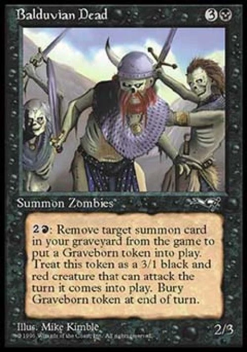 Balduvian Dead - Medium Play MTG Alliances - Image 1 of 1