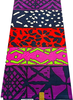Impresiones de cera africanas de súper calidad se venden por 6 yardas - multicolor Foto 1 de 4