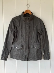 Kuhl Projekt Luna Women's Small Olive Cargo Cotton Blend Gorpcore Jacket EUC - Foto 1 di 11