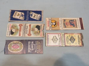 Copertine fiammiferi per sigari/sigarette vintage, quantità 5, lotto #3 - Foto 1 di 2