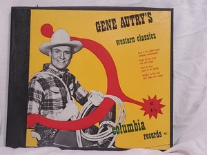 GENE Autry's Western Classics COLUMBIA H1 VG+ 78 RPM 1947 Country 10" Folk C14 - Picture 1 of 4