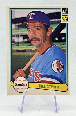 Bill Stein 1982 Donruss #37 Texas Rangers - Image 1 of 2