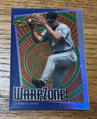 2000 Upper Deck Ionix Cal Ripken Jr Warp Zone Rare Baltimore Orioles - Image 1 of 2