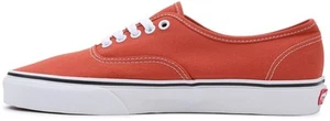 Vans UA Auténticas Zapatillas de Skate de Lona Naranja Blanco para Hombre - Imagen 1 de 7