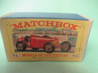 Vintage Matchbox Y-6 Diecast Models of Yesteryear 1926 Bugatti Type 35 - Image 1 of 4