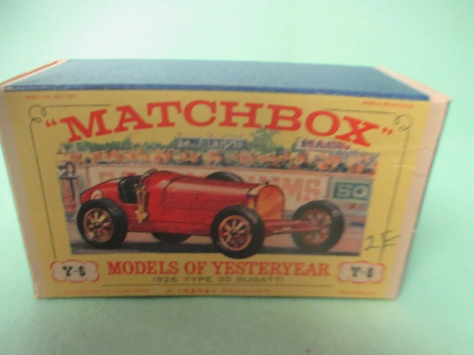 Vintage Matchbox Y-6 Diecast Models of Yesteryear 1926 Bugatti Type 35 - Image 1 of 4