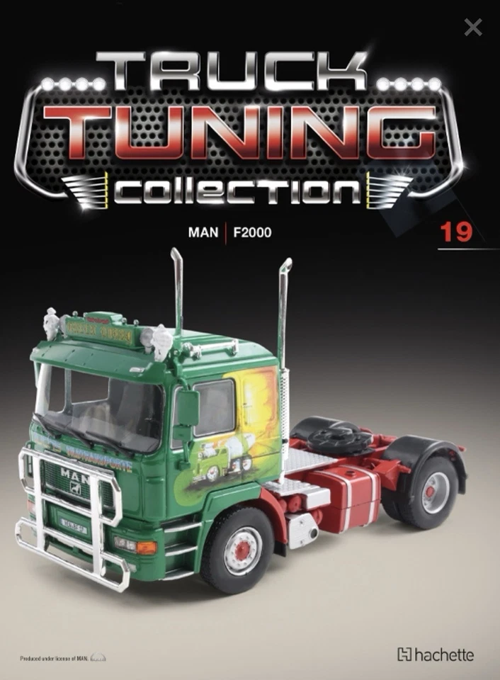 Truck Tuning Collection n 19 Man F2000 Collezione Camion Hachette - Immagine 1 di 1