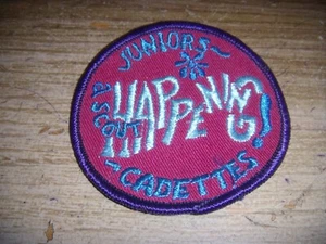 PARCHE DE HAPPENING JUNIORS SCOUT CADETTES - Imagen 1 de 1