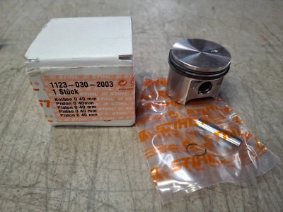 Conjunto de pistón STIHL OEM 021 023 MS210 MS230 (40 mm) # 1123 030 2003 Foto 1 de 4