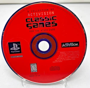 Activision Classic 30 Games Atari PlayStation 1 PS1 Disc Only No Tracking #D85 - Picture 1 of 3