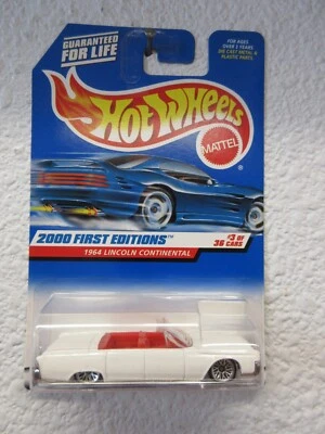 2000 First Editions Hot Wheels 1964 LINCOLN CONTINENTAL 063 (M) - Image 1 of 3