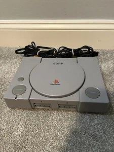 Playstation 1 PS1 console - Clean! Tested And Working great! Cords Included - Picture 1 of 10
