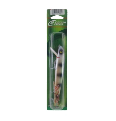 Cotton Cordell Shallow Red Fin Jerkbait Pale Perch 5in. Muskie Bass Pike NIP - Image 1 of 4
