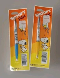 (2) Versiegelt Vintage Peanuts Figuren Kugelschreiber Tintenstifte ~ Empire ~ Snoopy & Lucy - Bild 1 von 7