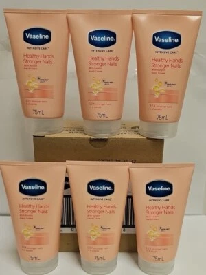 Vaseline gesunde Hände und stärkere Nägel Handcreme 75 ml x 6 Tuben