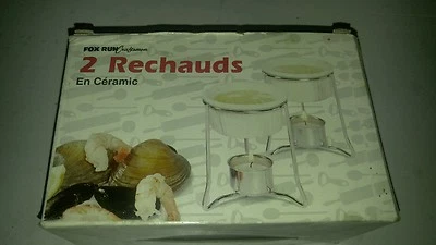 Butter Warmers Fox Run Ceramic Set of 2 - Image 1 of 4