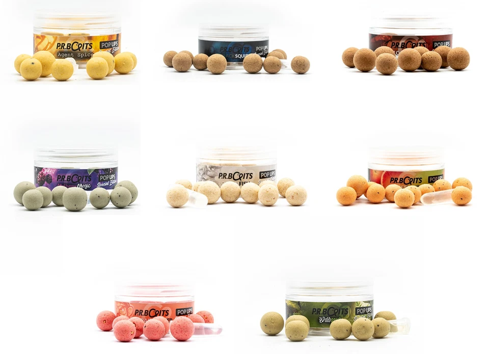 P.R. Baits Special Edition Pop Ups Boilies - 40g - 14/16mm - Karpfen Carp - Bild 1 von 1