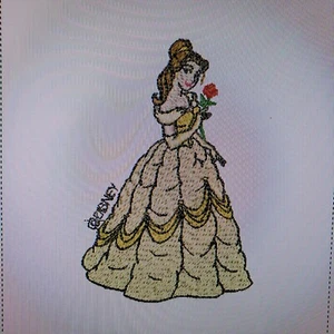 Personalized Embroidery Baby Blanket Belle - Picture 1 of 1