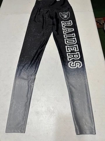Oakland Raiders  Zubaz Pants Women's Leggings Tights Large New Cover