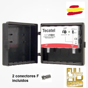 AMPLIFICADOR ANTENA TDT MÁSTIL 30DB TECATEL, UHF, LTE AMP-LTE/ - Imagen 1 de 1