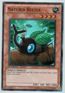 Naturia Beetle - HA02-EN001 - Super Rare - 1st Edition NM YuGiOh! Hidden Arsena - Picture 1 of 1