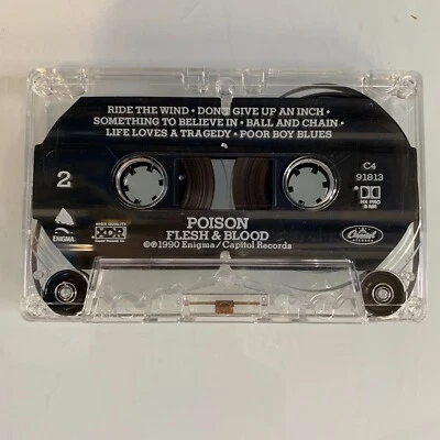 Poison Flesh & Blood (Cassette) Tape - Image 1 of 2