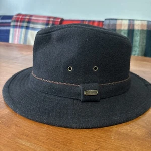 Stetson Men's Medium Brown Poly Wool Blend Safari Hat STW189 Winter - Picture 1 of 12