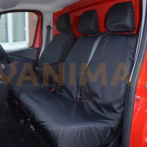 Vivaro B 2014-19 Tailored Waterproof Front Seat Covers (Driver + Passenger) - Picture 1 of 1