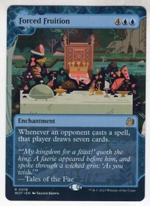 MTG Wilds Of Eldraine Enchanting Tales Karte #18 Forced Fruition - Bild 1 von 1