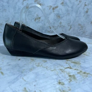 SAS Tripad Women's Size 8.5 Narrow Shoes Black Leather Comfort Career Loafers - Picture 1 of 10