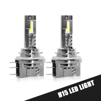 H15 LED Headlight High Beam Daytime Running Light Bulbs Fit For Tiguan 2012-2017 - Image 1 of 4