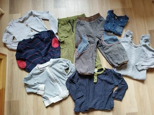 8 Teile Jungen Bekleidungspaket Größe 86/92 Alana Sense Organics C&A - Bild 1 von 7