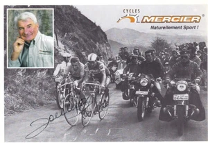 Autógrafo Ciclismo | Raymond POULIDOR | Años 2000 (Color Collage) Mercier - Imagen 1 de 2