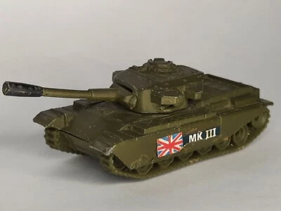 GUISVAL army Tank Centurion MkIII 1/64 Made in Spain vintage military car tanque - Immagine 1 di 4