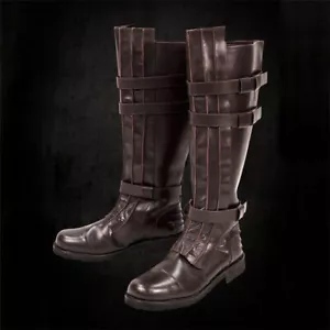 Zapatos de Cosplay Star Wars Anakin Skywalker Darth Vader Disfraz Accesorios PU Botas Largas - Imagen 1 de 10