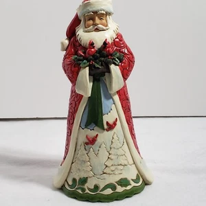 Jim Shore Annual Santa Holding Cardinals - Bild 1 von 6