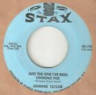 scan Johnnie Taylor Just The One Ive Been Looking For Stax  Usa 45